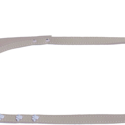 AnimalstoreXL Boon Lijn met K.H. Nubuck met Voet Grijs 12mm 100cm