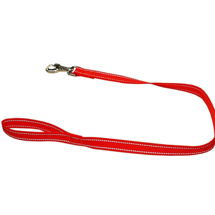 AnimalstoreXL Boon Lijn Nylon Oranje Reflectie 20mm 100cm