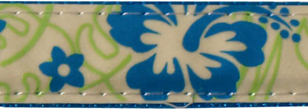 AnimalstoreXL Boon Lijn Nylon PU Glow Blauw 10mm 130cm