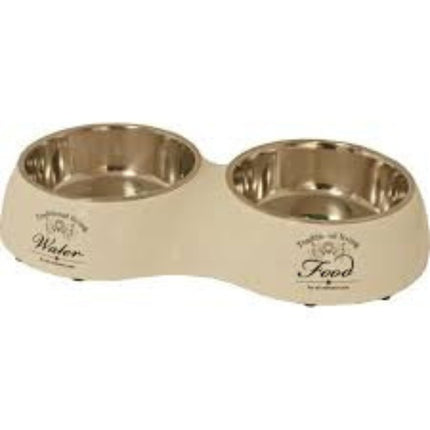 Boon Oval Dog Food 29cm Beige