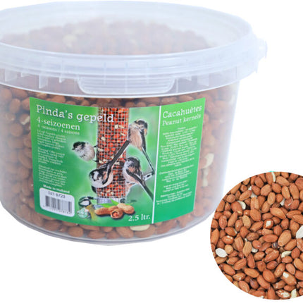 AnimalstoreXL Boon Pindas Gepeld 4-Seizoenen Emmer 2.5 liter