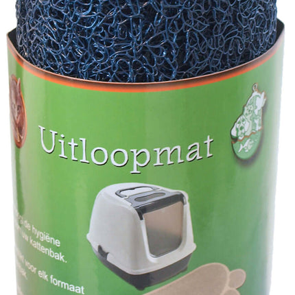 AnimalstoreXL Boon Uitloopmat Poot Donkerblauw 60x45cm