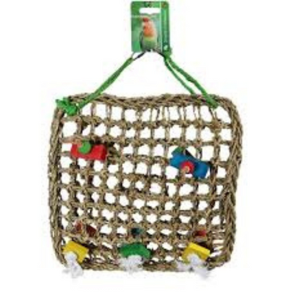 Boon Seagrass Climbing Rack with Wooden Bobbles 29x29cm