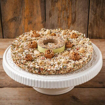 AnimalstoreXL Boon Voedertaart met Vetring 24cm