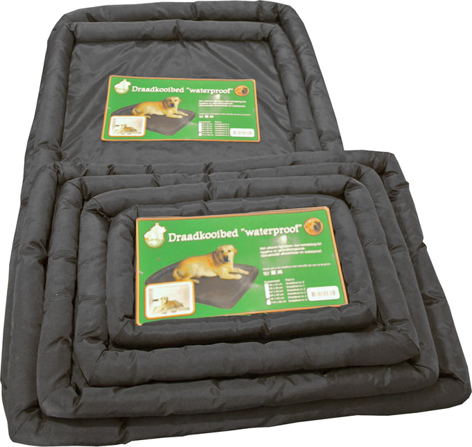 Boon Draadkooibed Waterproof Zwart 48X25cm - 55x35cm - 67x43cm