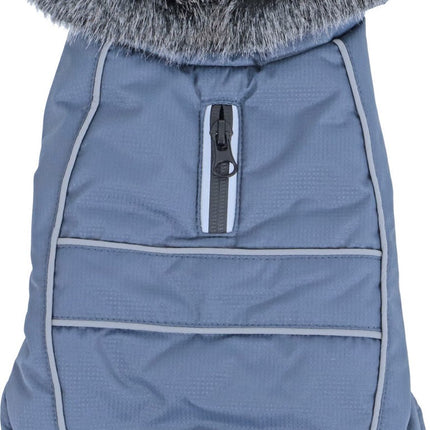 AnimalstoreXL Boony hondenjas Parka bontkraag grijs