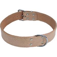 Boony Est1941Collar Leather Sand12mm 30cm