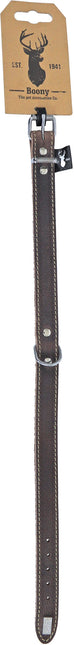 AnimalstoreXL Boony Est1941 Halsband Leder Brown