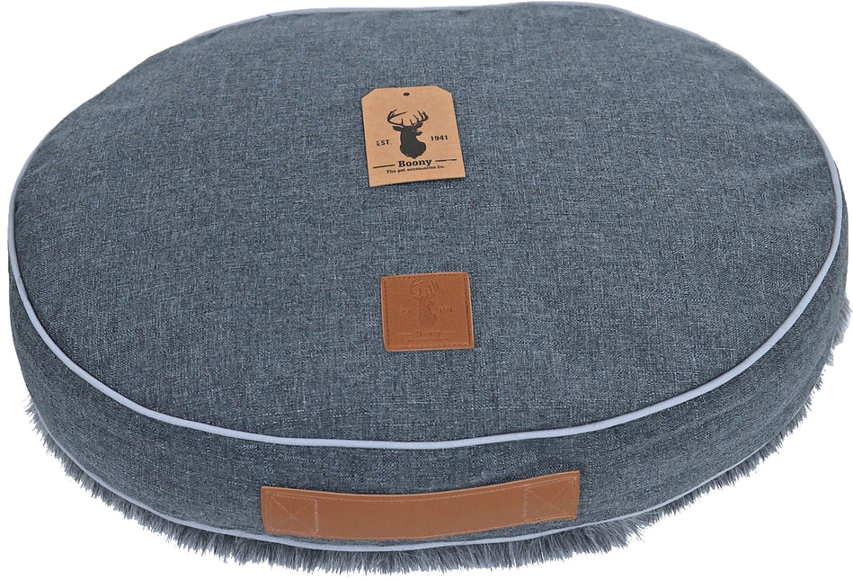 AnimalstoreXL Boony Est1941 Dubbelzijdig Kussen 'Dreamer Badger Grey' 55x45cm