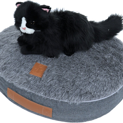 AnimalstoreXL Boony Est1941 Dubbelzijdig Kussen 'Dreamer Badger Grey' 55x45cm