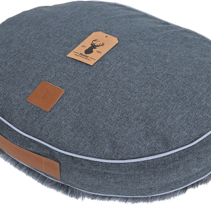 AnimalstoreXL Boony Est1941 Dubbelzijdig Kussen 'Dreamer Badger Grey' 55x45cm