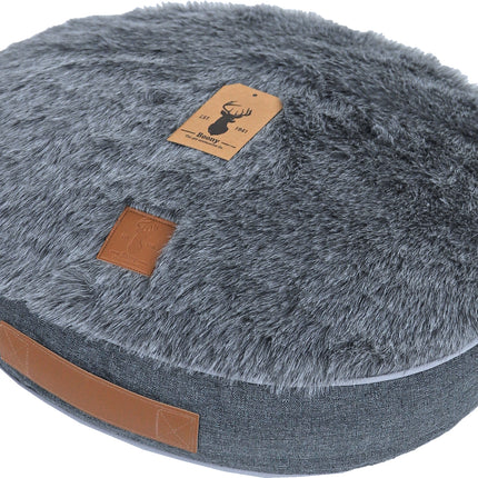 AnimalstoreXL Boony Est1941 Dubbelzijdig Kussen 'Dreamer Badger Grey' 55x45cm