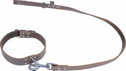 AnimalstoreXL Boony Est1941 Lijn Leder Brown 16mm 100cm