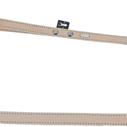 AnimalstoreXL Boony Est1941 Lijn Leder Sand 16mm 100cm