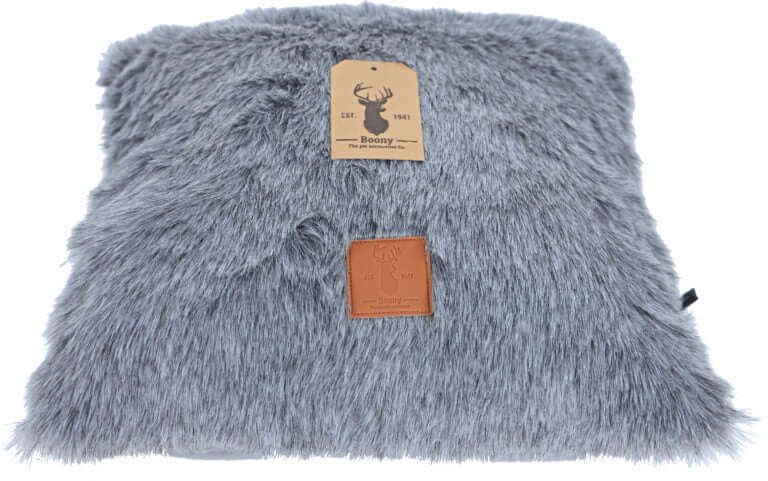 AnimalstoreXL Boony Est1941 Ligkussen Badger Grey 37x37cm