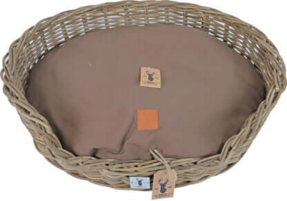 AnimalstoreXL Boony Est1941 Ligkussen Ovaal Basic Brown 75cm