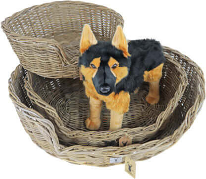 AnimalstoreXL Boony Est1941 Mand Rotan Ovaal 60cm