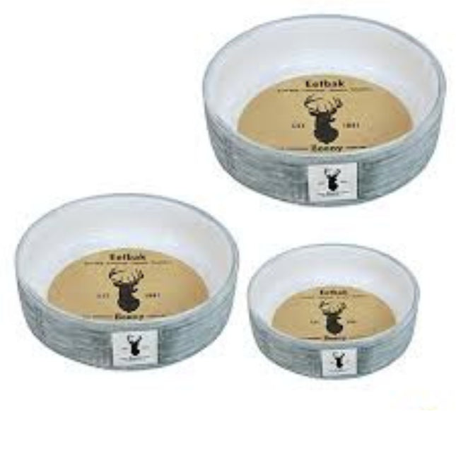 Boony Est 1941 Eetbak Steen Wicker Grey 12cm