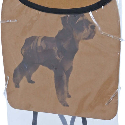 AnimalstoreXL Boony Regenjas Transparant met Reflectie 45cm