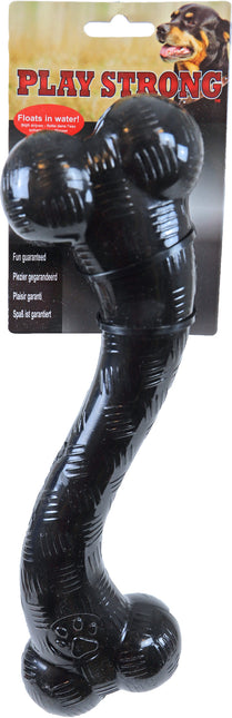 AnimalstoreXL Bot S-Model Rubber Zwart 30cm