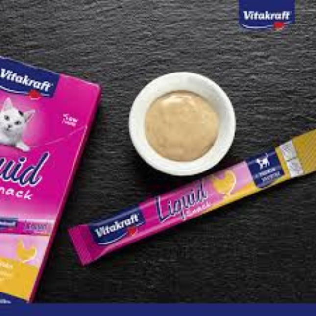 Cat Liquid Snack Chicken & Taurine 6 pieces