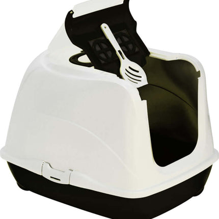 AnimalstoreXL Moderna Kattentoilet Flipcat Zwart 50cm