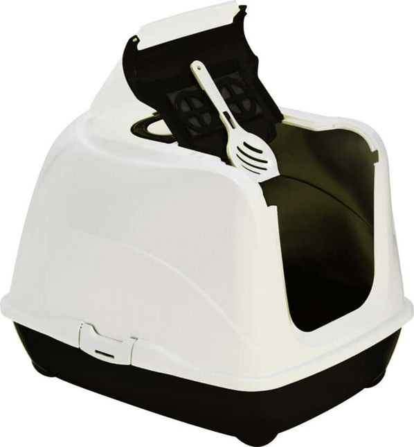 AnimalstoreXL Moderna Kattentoilet Flipcat Zwart 50cm