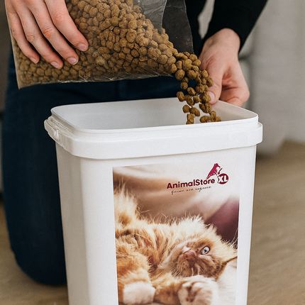 Voer emmer 10,7 liter Kat