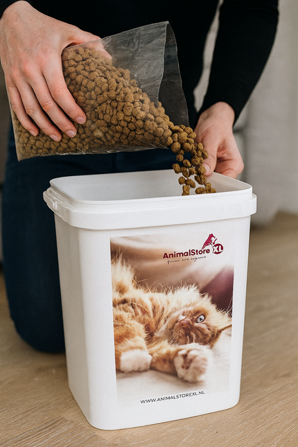 Voer emmer 10,7 liter Kat