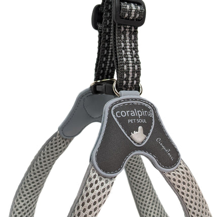 AnimalstoreXL Cinquetorri grijs harnas voor honden