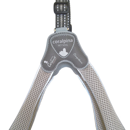 AnimalstoreXL Cinquetorri grijs harnas voor honden