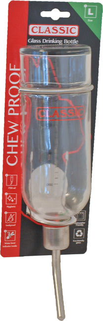 AnimalstoreXL Classic Drinkfontein Glas Large 750ml