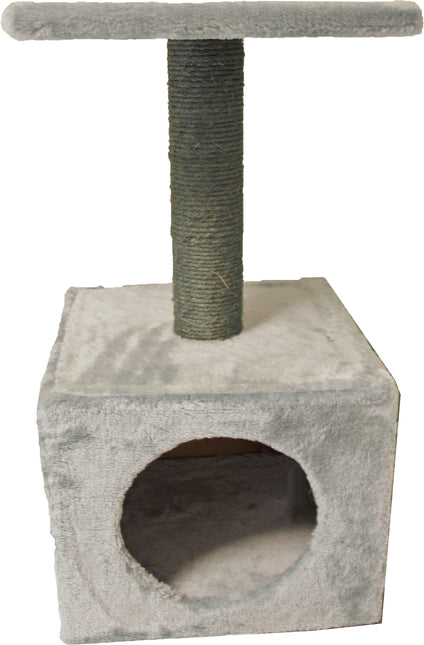 AnimalstoreXL Klimmeubel Diabolo Duo Grijs/D.Grs. 57cm