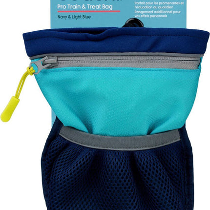 AnimalstoreXL Coachi Train en Treat Bag Pro Navy en L.Blue