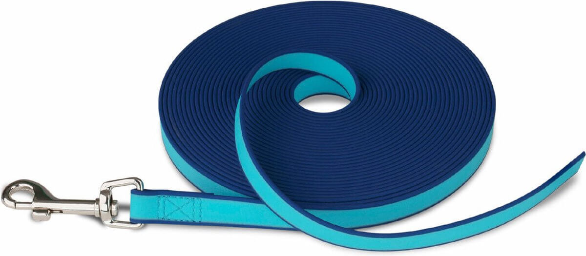 AnimalstoreXL Coachi Training Line Wtrpr.10 meter.Navy&Bl