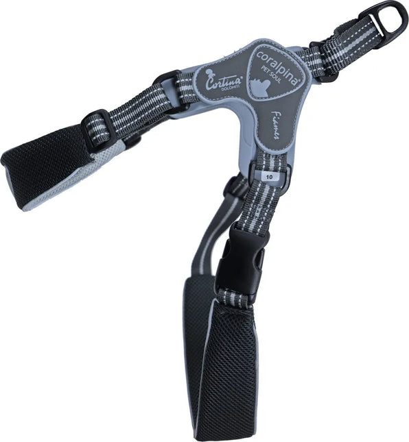 Cinquetorri zwart harnas voor honden