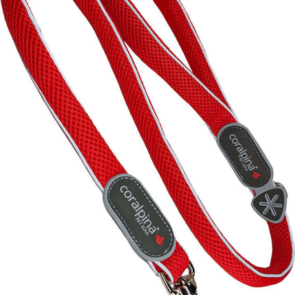 AnimalstoreXL Coralpina Leash Cinquet. Rood 1.8 110cm