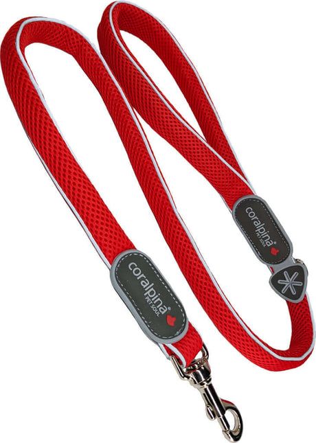 AnimalstoreXL Coralpina Leash Cinquet. Rood 1.8 110cm