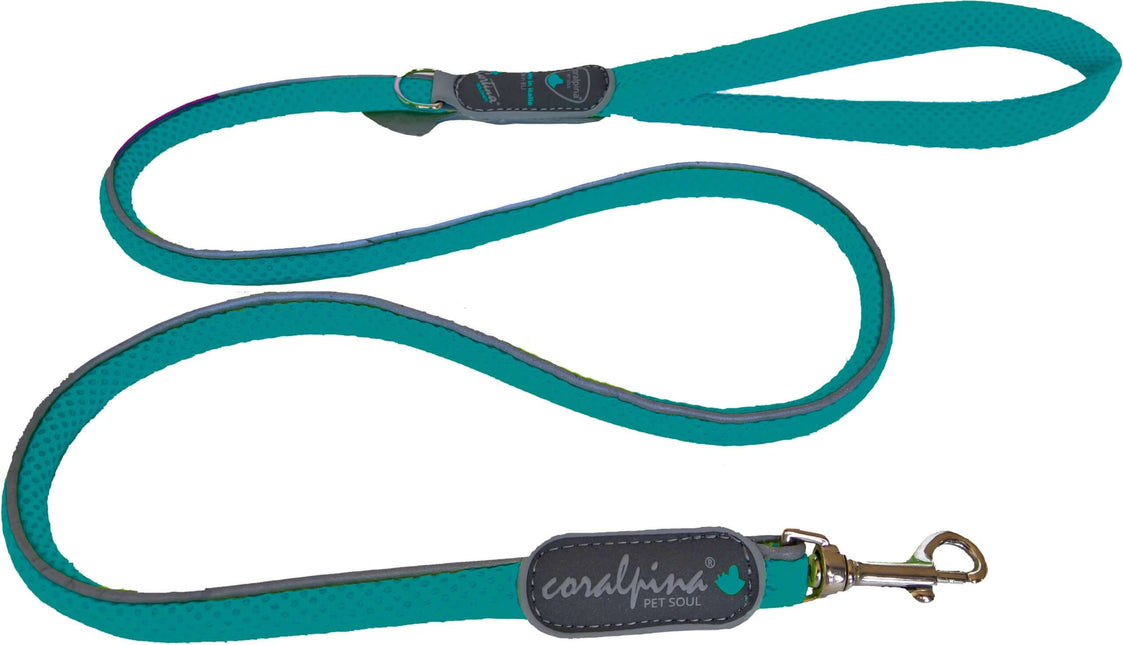AnimalstoreXL Coralpina Leash Cinquet. Turq. 1.8 110cm