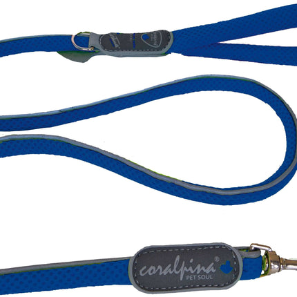 AnimalstoreXL Coralpina Leash Cinquet. Blauw 1 10cm