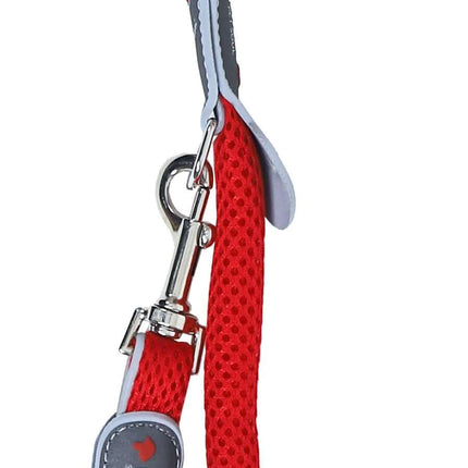 AnimalstoreXL Coralpina Leash Cinquet. Rood 1 10cm