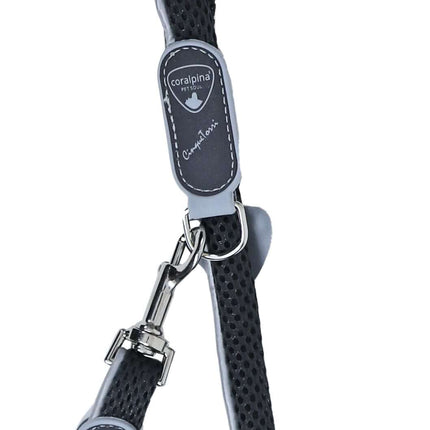 AnimalstoreXL Coralpina Leash Cinquet. Zwart 1 110cm