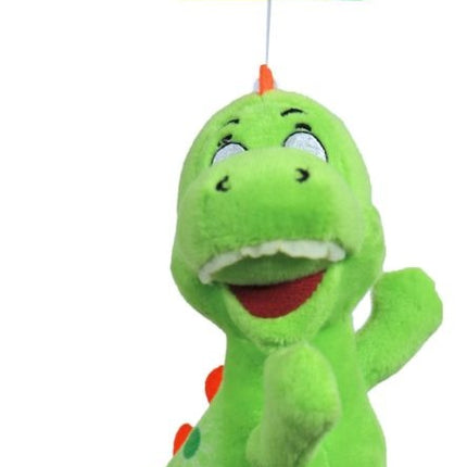 AnimalstoreXL Dino Pluche Groen met piep 15cm