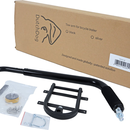 AnimalstoreXL Doggyride Fietskit Bagagedr.Kop met Britch Lite Grijs