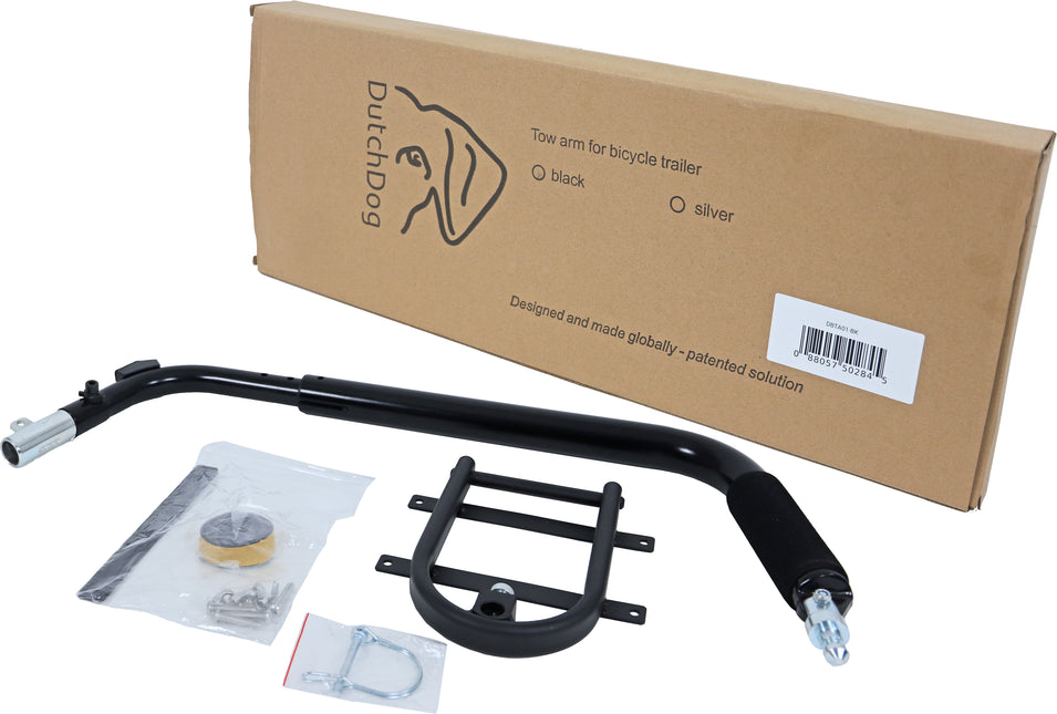 AnimalstoreXL Doggyride Fietskit Bagagedr.Kop met Britch Lite Grijs