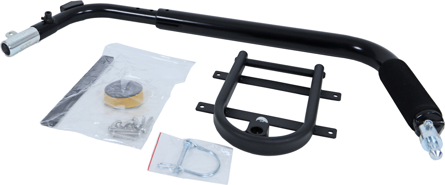 AnimalstoreXL Doggyride Fietskit Bagagedr.Kop met Britch Lite Grijs