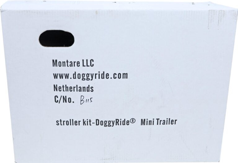 AnimalstoreXL Doggyride Jogger Stroller-Set Mini 20 Grijs