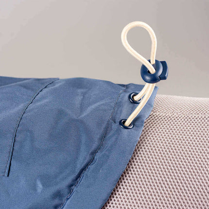 AnimalstoreXL Duvoplus - Hondenregenjas Parka XS - 30cm Blauw