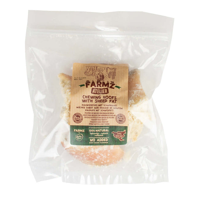 AnimalstoreXL Duvoplus Farmz Atelier Kauwhoefjes Gevuld met Paté 3 stuks