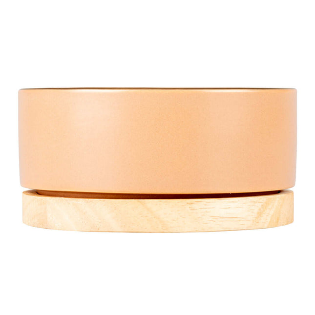 AnimalstoreXL Duvoplus Eetkom Stone Timber 450ml 12,5x12,5x6cm Roze